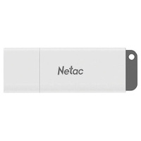 Флеш-диск 128GB NETAC U185 USB 2.0 белый NT03U185N-128G-20WH