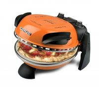 Пиццамейкер G3Ferrari Delizia G10006 бытовая домашняя мини печь для выпекания пиццы, оранжевый G3 Ferrari