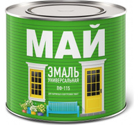Эмаль МАЙ ПФ-115 коричневая 1.9 кг Ярославль x 1/6