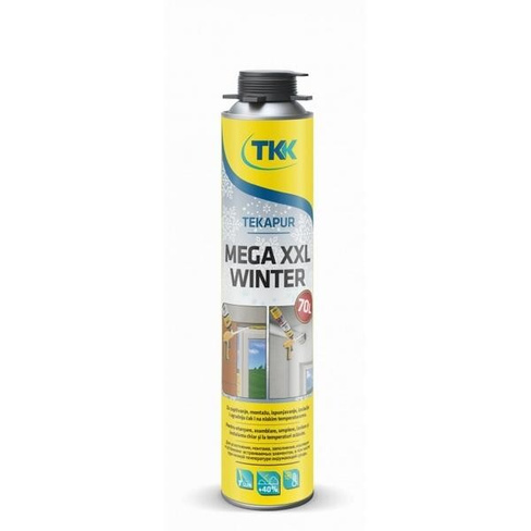 TEKAPUR MEGA XXL GUN 900 ml./ пена проф. 900 мл. 46612 ЗИМНЯЯ