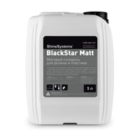 Матовый полироль для резины Shine systems BlackStar Matt