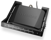 Электрогриль Hyundai hyg-5029 черный/черный
