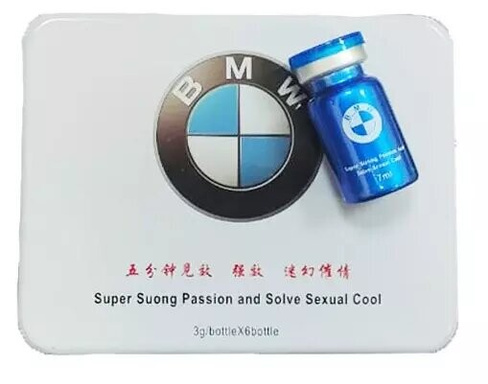 ВОЗБУЖДАЮЩИЕ ЖЕНСКИЕ КАПЛИ BMW SEX DROPS-6флаконов