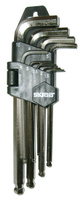Ключи шестигранные SKRAB 44722 1-10 мм 9 шт длинные