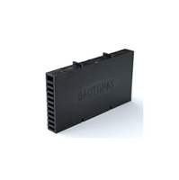 Вентиляционно-осушающая коробка "Baut" цвет черный, 115x60x10 мм
