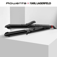 Мультистайлер для волос 3 в 1 ROWENTA Karl Lagerfeld CF451LF0 выпрямление/завивка 170-200 °C черный 1830008551