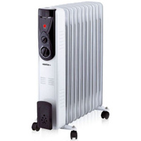 Масляный радиатор CENTEK CT-6202, 2500Вт, 11 секций, 3 режима, белый