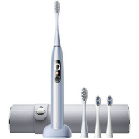 Электрическая зубная щетка OCLEAN X Pro Digital Set Y2076 насадки для щётки: 4шт, цвет:серебристый [c01000385]