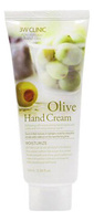 3W CLINIC Крем для рук с экстрактом оливы Moisturize Olive Hand Cream 100мл