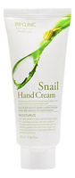 3W CLINIC Крем для рук с улиточным муцином Moisturize Snail Hand Cream 100мл