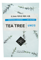 Etude House Тканевая маска для лица c экстрактом чайного дерева 0.2 Therapy Air Mask Tea Tree 20мл