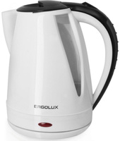 Чайник электрический ERGOLUX ELX-KP02-C32 белый/черный 1,8л Ergolux