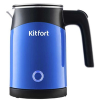 Чайник KITFORT КТ-639-2 синий (нержавеющая сталь/пластик)