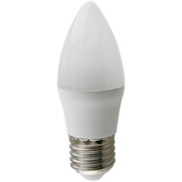 Лампа светодиодная E27, 10 Вт, 220 В, свеча, 2700 К, свет теплый белый, Ecola, Premium, LED