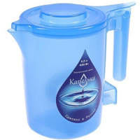 Чайник электрический "Капелька", пластик, 0.5 л, 600 Вт, синий ONLITOP