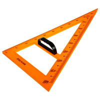 Треугольник для школьной доски, с держателем, прямоугольный, 30° No brand