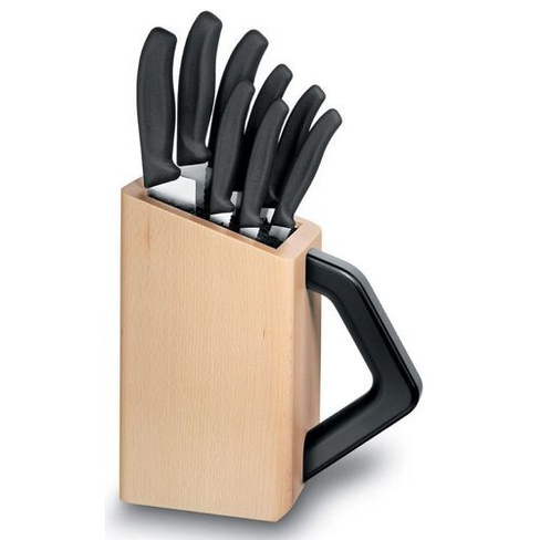 Набор кухонных ножей Victorinox Swiss Classic Cutlery Block, 8 pieces [6.7173.8]