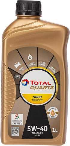 Масло моторное TOTAL Quartz 9000 ENERGY MVP 5W-40 (1 л)