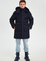 Куртка зимняя для мальчика Nota Bene темно-синий (152 см)