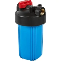 Магистральный фильтр для холодного водоснабжения (ХВС) Unicorn FHBB 10 LM ВВ10 1" пластик UNICORN