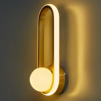 Настенный светильник светодиодный Escada 10207/S цвет золотой ESCADA 10207/S LED LED светильник
