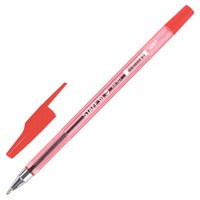 Ручка шариковая красная STAFF AA-927 0,35мм