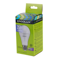 Лампа светодиодная ERGOLUX, E27, 35 Вт, 6500К, 180-240 В, груша