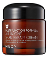 Mizon Крем для лица с муцином улитки 92% Multi Function Formula All In One Snail Repair Cream