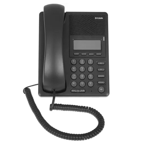 Телефон VoIP SIP D-Link DPH-120S/F1B, черный