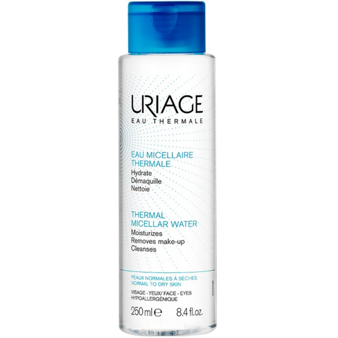 Очищающая мицеллярная вода для сухой и нормальной кожи Uriage (Франция)