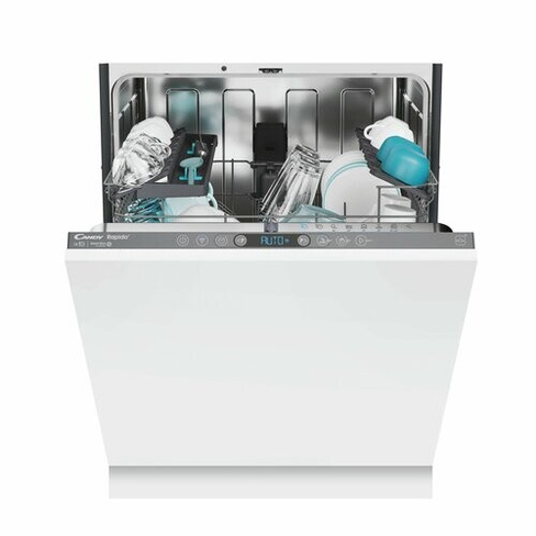 Посудомоечная машина встраиваемая 60 см Candy Rapido CI 3C9F0A-08, на 13 комплектов посуды, 8 программ, инверторный мото