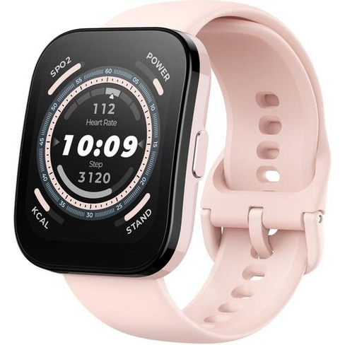 Смарт-часы AMAZFIT Bip 5 A2215, 1.91", розовый/розовый