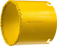 Кольцевая коронка STAYER 73 мм, L 55 мм, карбид вольфрама (33345-73)