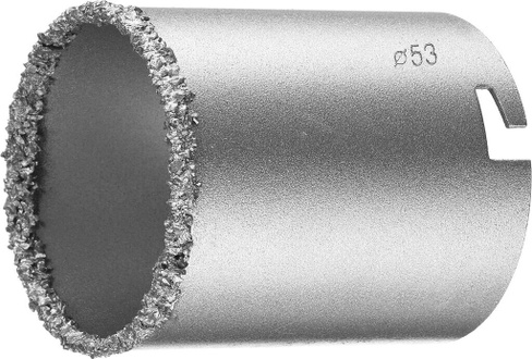 Коронка кольцевая KRAFTOOL 53 мм, L 55 мм, карбид вольфрама (33401-53)