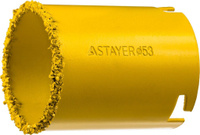 Кольцевая коронка STAYER 53 мм, L 55 мм, карбид вольфрама (33345-53)