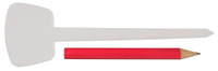Набор т-образных ярлыков GRINDA 125 мм, 25 шт, с карандашом (8-422371-H26)