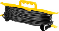 Силовой удлинитель-шнурна рамке STAYER MF 207 ПВС 2x0.75 30м 2200Вт (55018-30)
