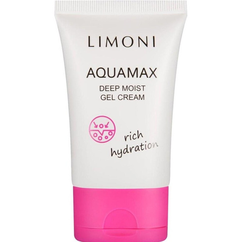 Глубокоувлажняющий гель-крем для лица Aquamax Deep Moist Gel Cream Limoni (Италия/Корея)
