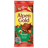 Шоколад Alpen Gold молочныйфундук, 85 г