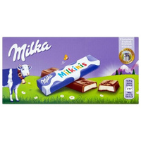 Шоколад Milka Milkinis молочный порционный, 87.5 г