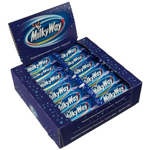 Батончик Milky Way с суфле, 26 г, 36 шт.
