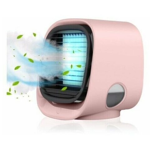 Мобильный мини кондиционер Air Cooler розовый TOPSTORE нет бренда