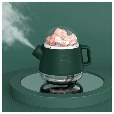 Волшебный чайник, увлажнитель воздуха, аромадиффузор, зеленый GOODSTORAGE