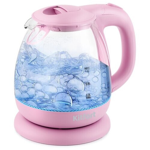 Чайник Kitfort KT-653-2, розовый