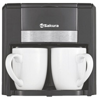 Кофеварка капельная Sakura SA-6110, черный