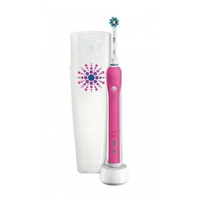 Вибрационная зубная щетка Oral-B Oral-B PRO 750 CrossAction Limited Edition, розовый Braun
