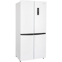 Холодильник NORDFROST RFQ-510DX NFW inverter, Cross Door, отдельностоящий, Total No Frost, 470 л, белый