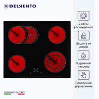 Электрическая варочная панель DELVENTO V60D24S111 60 см, черный Delvento
