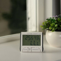 Термометр Luazon LTR-15, электронный, 2 датчика температуры, датчик влажности, белый Luazon Home
