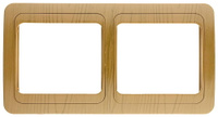 Накладная панель СВЕТОЗАР Гамма, горизонтальная цвет ольха двойная (SV-54146-A)
